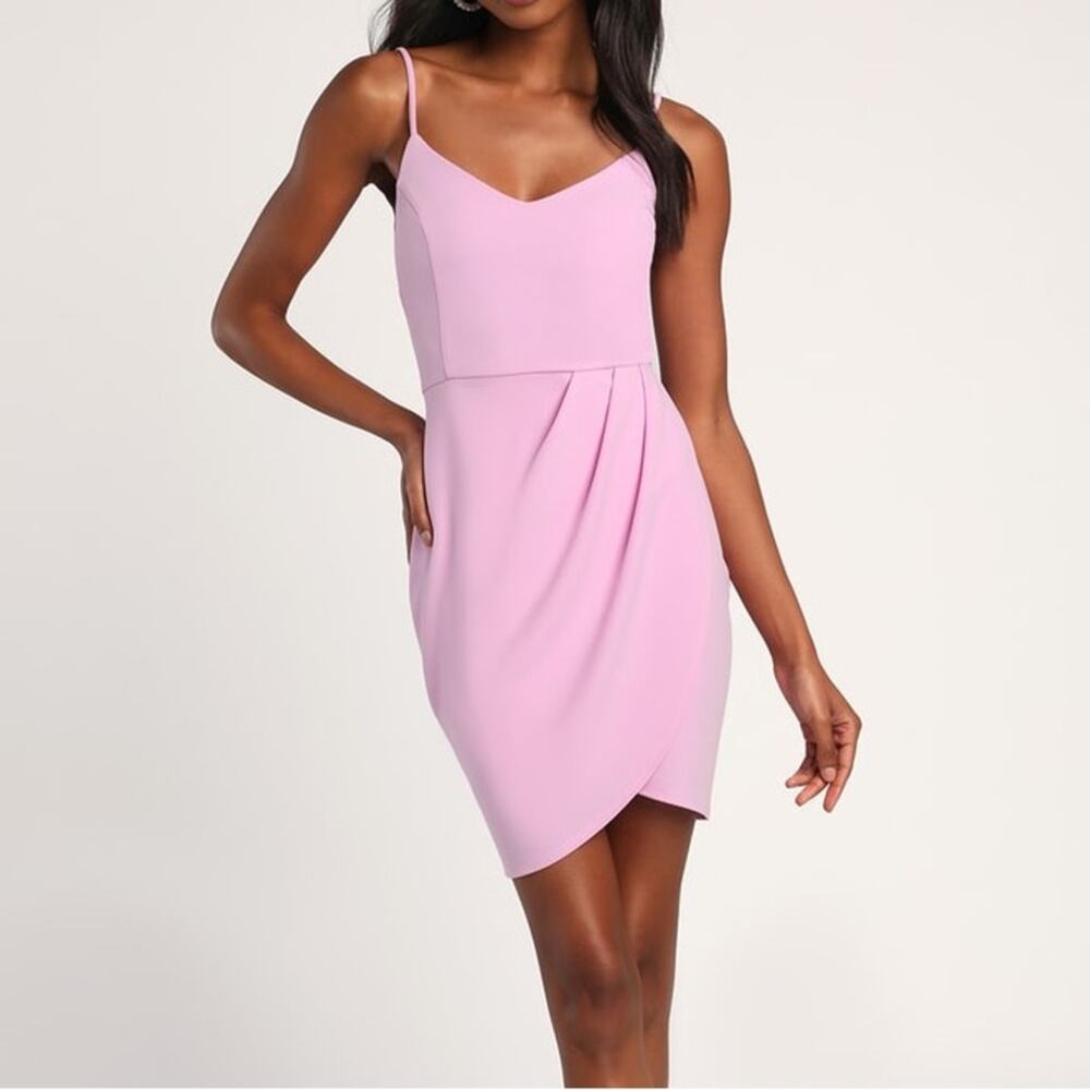 Lulu's Pink Mini Dress